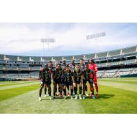 Oakland Roots SC in the Oakland Coliseum