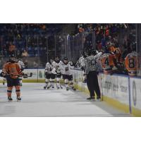 Adirondack Thunder on the ice