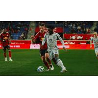 New York Red Bulls' Dylan Nealis versus Chicago Fire FC's Jonathan Bamba